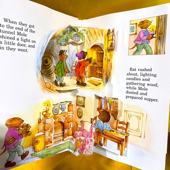 THE WIND IN THE WILLOWS POP-UP BOOKS TREASURY COLLECTION OF 4 VINTAGE 1988 - Picture 14 of 16